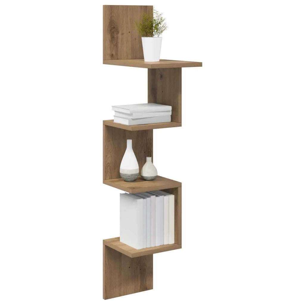 Scaffale da parete A parete Rovere Artigianale 32 x 21 x 107 cm 8012139