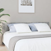 Testiera Letto Grigio Sonoma 200x1,5x80 cm Legno Ingegnerizzato 816977