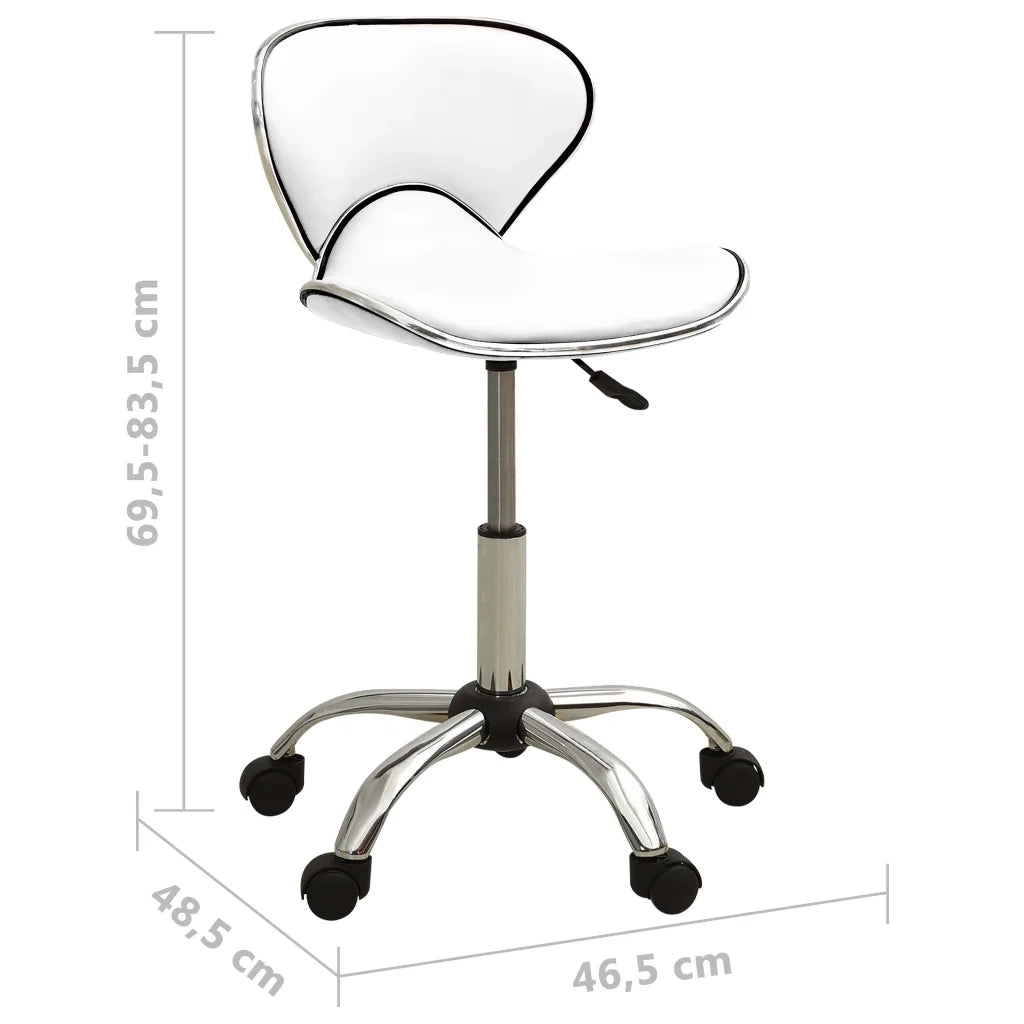 Sgabello da Salone Spa Bianco in Similpelle 323673