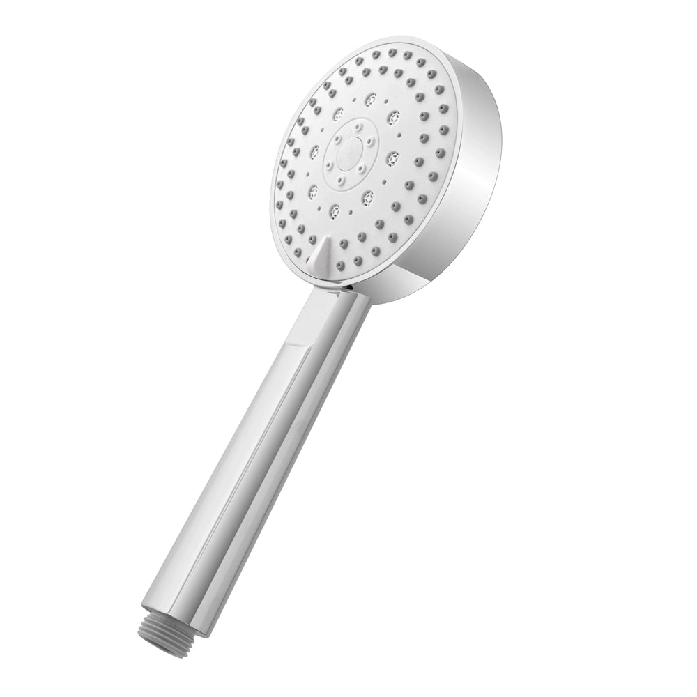 Doccino tondo 25,5cm cromato multigetto a getti concentrici in ABS anticalcare Hidra