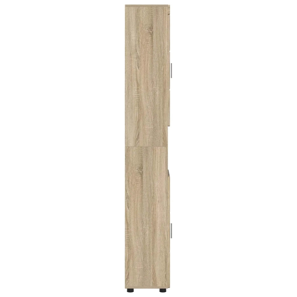 Set di Armadi da Bagno TULUM Rovere Sonoma 37 x 31,5 x 203 cm 880353