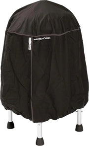 Hoes di protezione per BBQ - griglia rotonda nera - copertura resistente all'acqua. Hoes per BBQ rotonda