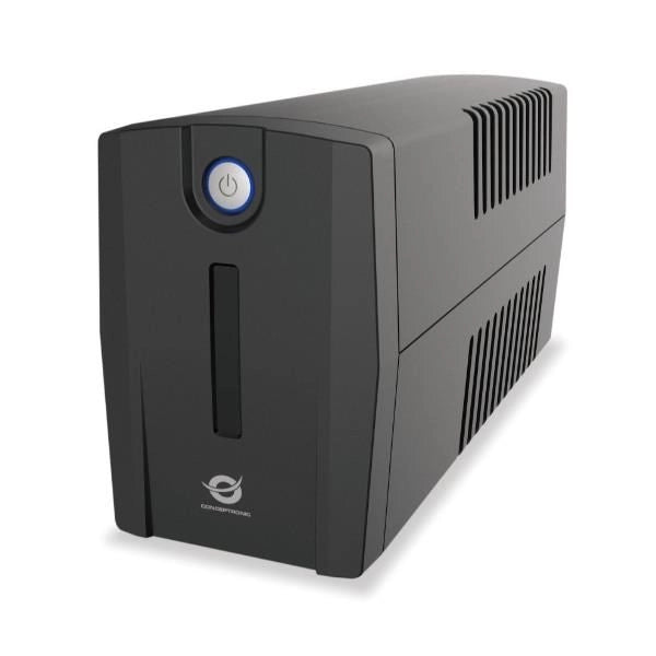 Conceptronic zeus07e gruppo di continuità (ups) a linea interattiva 1 kva 600 w 4 presa(e) ac