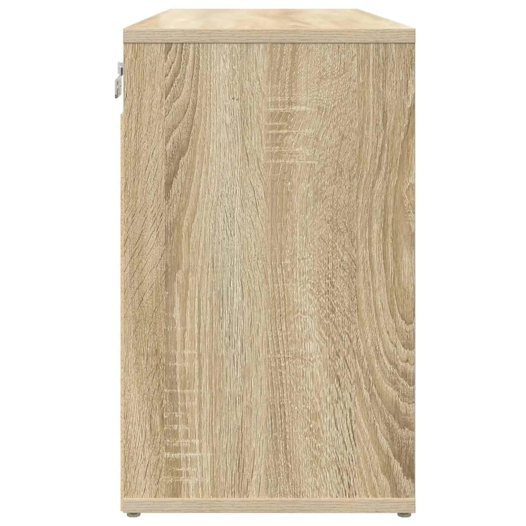 Mobile per scarpe Rovere Sonoma 77,5 x 30 x 51 cm 808678