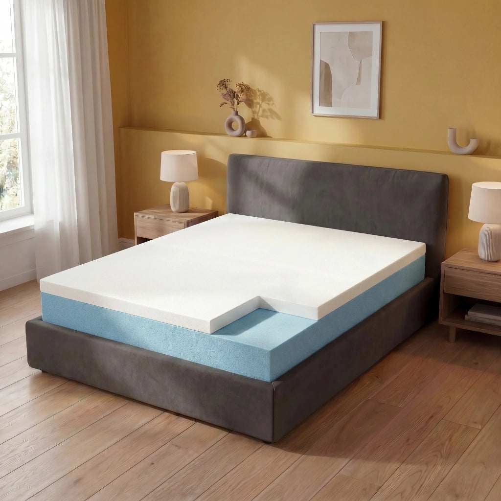 Materasso 160x195, Alto 30 cm - Matrimoniale, Memory, Sfoderabile, in Bayscent | Cabrio