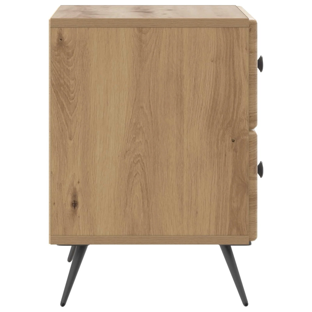 Armadio da Notte Rovere Artigianale 43 x 34,5 x 47,5 cm 895463