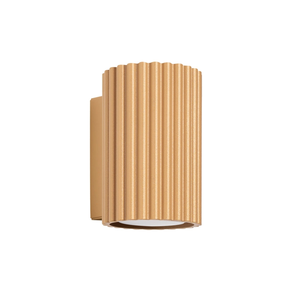 Applique GRAVIO Pure Lume ottone tubo 10cm su/giù GU10