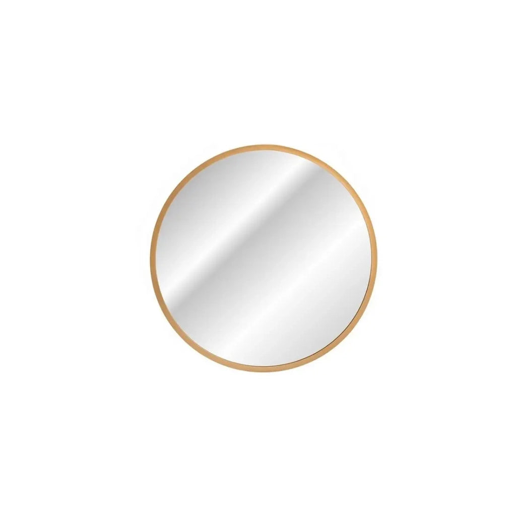 Specchio bagno LED rotondo nero 80x80 cm design