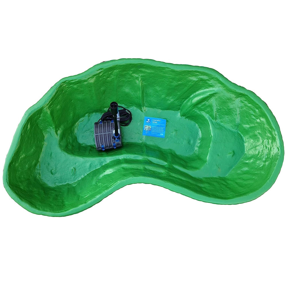 Laghetto nemi con pompa gda 1500 uvc da 5 watt giardino arredo esterno