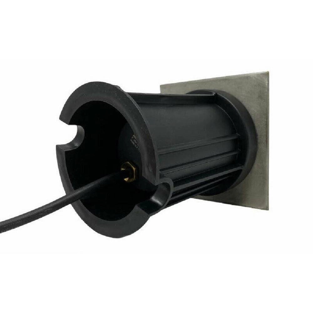 Trade Shop - Faretto Incasso Segnapasso Quadrato Luce Gu10 Calpestabile Esterno Giardino Es13 -