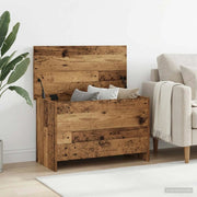 Cassa di stoccaggio Legno antico 80 x 40 x 50 cm 8011265