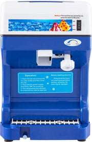 Macchina per la preparazione del ghiaccio - 120kg/u - 250W - Blu - Duraturo - Compatta