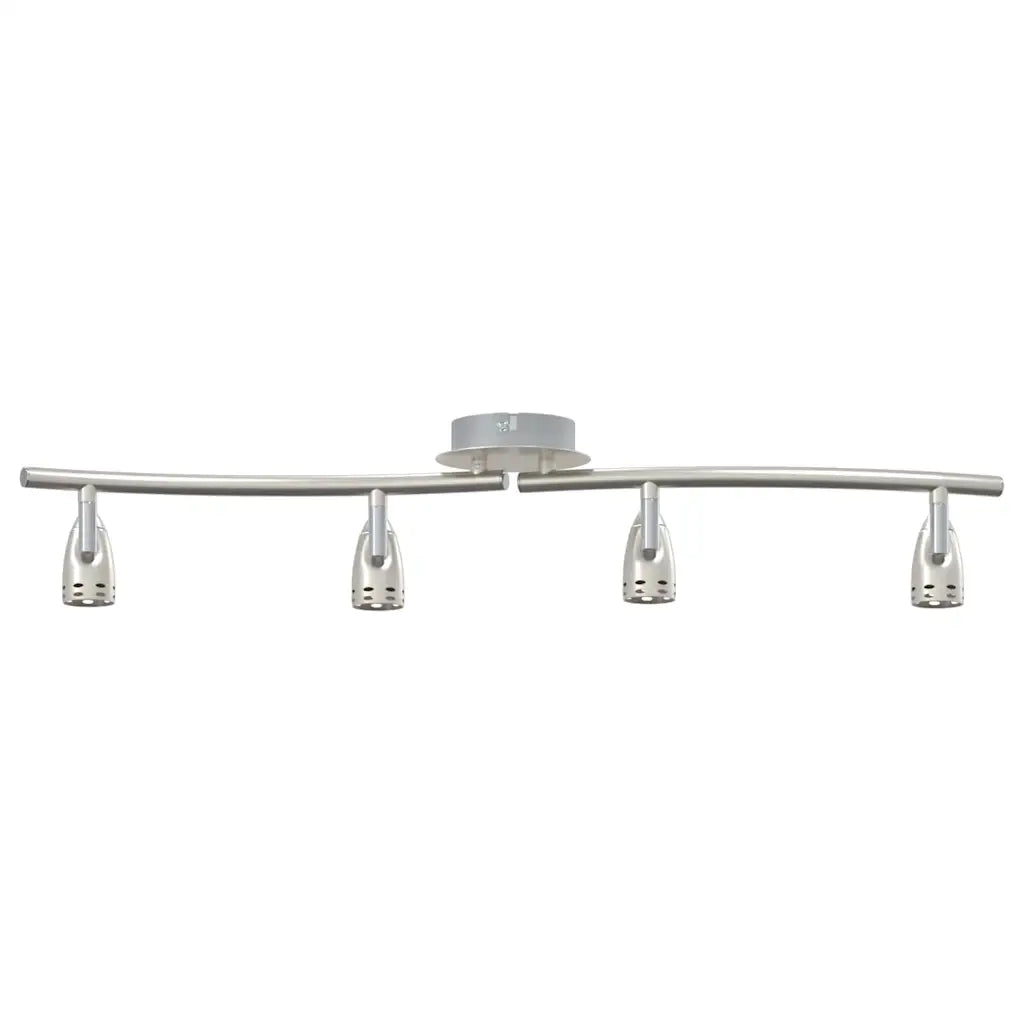 Faretto da soffitto Nichel 61 x 10 x 12,5 cm Metallo 4108220