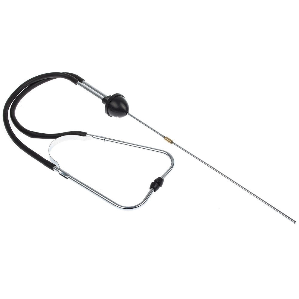 Trade Shop - Stetoscopio Sonda Per Meccanico Flessibile Rileva Diagnosi Rapida Rumori 320 Mm -