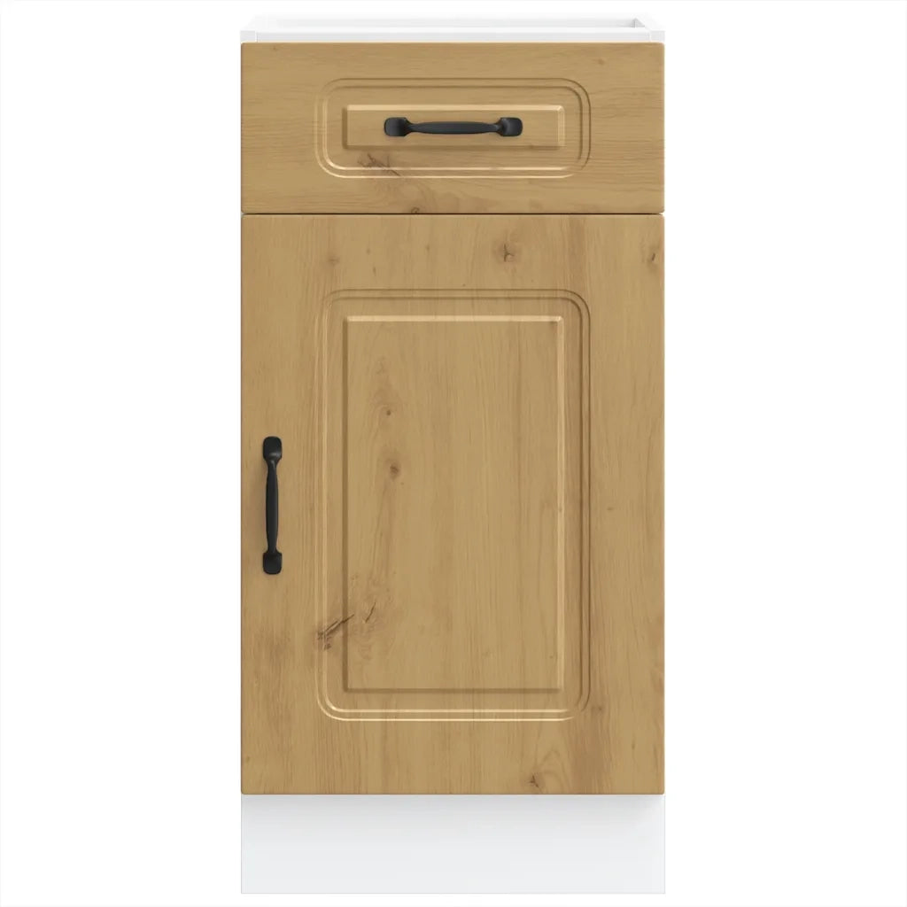 Base da Cucina Kalmar Rovere Artigianale in Legno Multistrato 853476