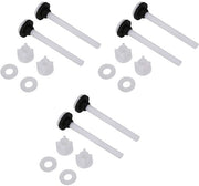Fissi WC per contenitori acqua 100 mm - Fissaggi - Kit di riparazione - Materiale di alta qualità - Duraturo - Installazione semplice - Fissaggio di sanitari