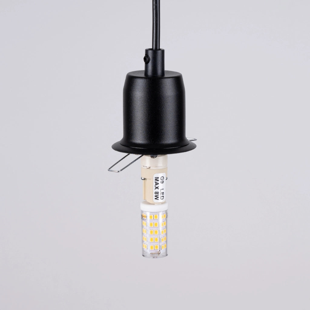 Lampada a sospensione HYPERION 1 nero