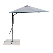 Ombrellone da Giardino decentrato 2x3 in acciaio - MUSON