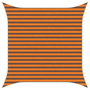 Vela Parasole | Telo Ombra | Vela da ombra solare Arancione e Marrone 3 x 3 m