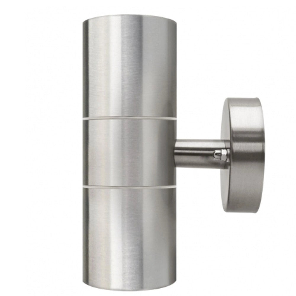 Trade Shop - Applique Faretto Plafoniera Doppio Faretto Fascio Dw Acciaio Luce Muro Ip65 -