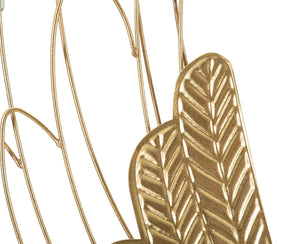 Pannello Ali Plus 37x105,5x3 cm in Ferro Oro