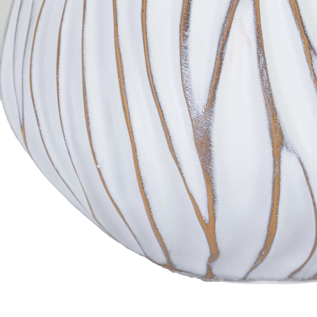 Baka, Lampada da Tavolo Necessaria 1 Lampadina, Bianco
