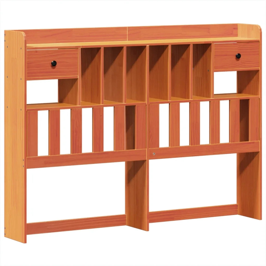 vidaXL Letto senza Materasso Marrone Cera 150x200 cm in Legno di Pino