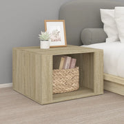 Comodino Rovere Sonoma 57x55x36 cm in Legno Multistrato 816555