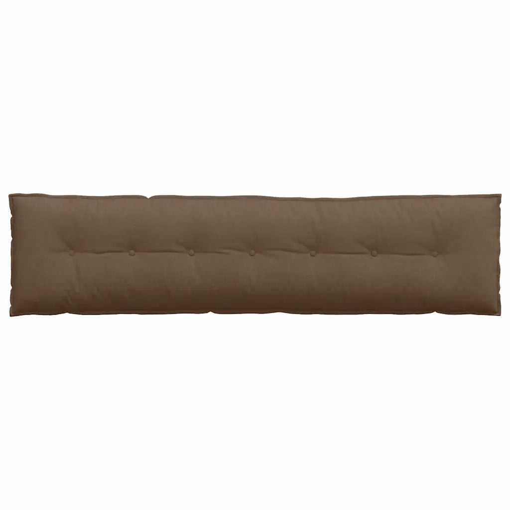 Cuscino per Schiena Marrone 200 x 19 x 50 cm Tessuto