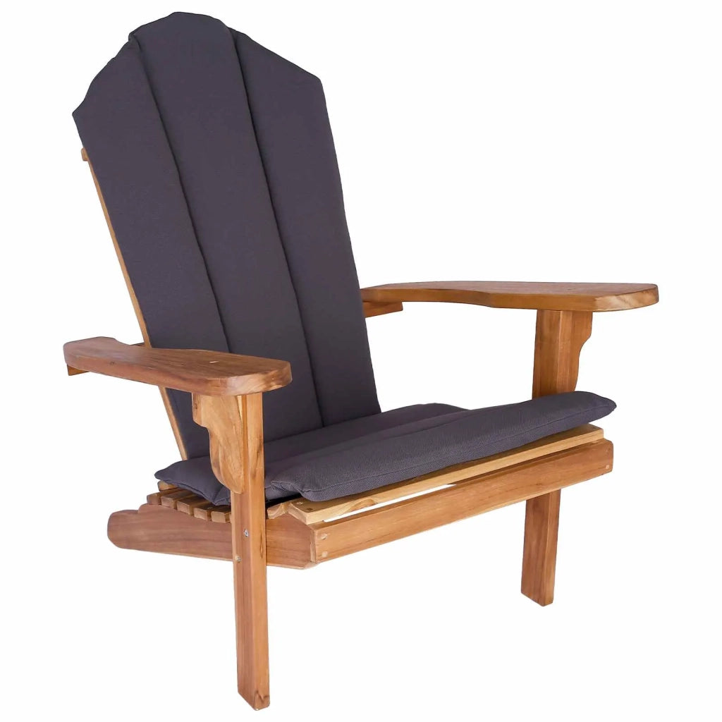 Sedia Adirondack da giardino Naturale Legno di teak solido 42041357