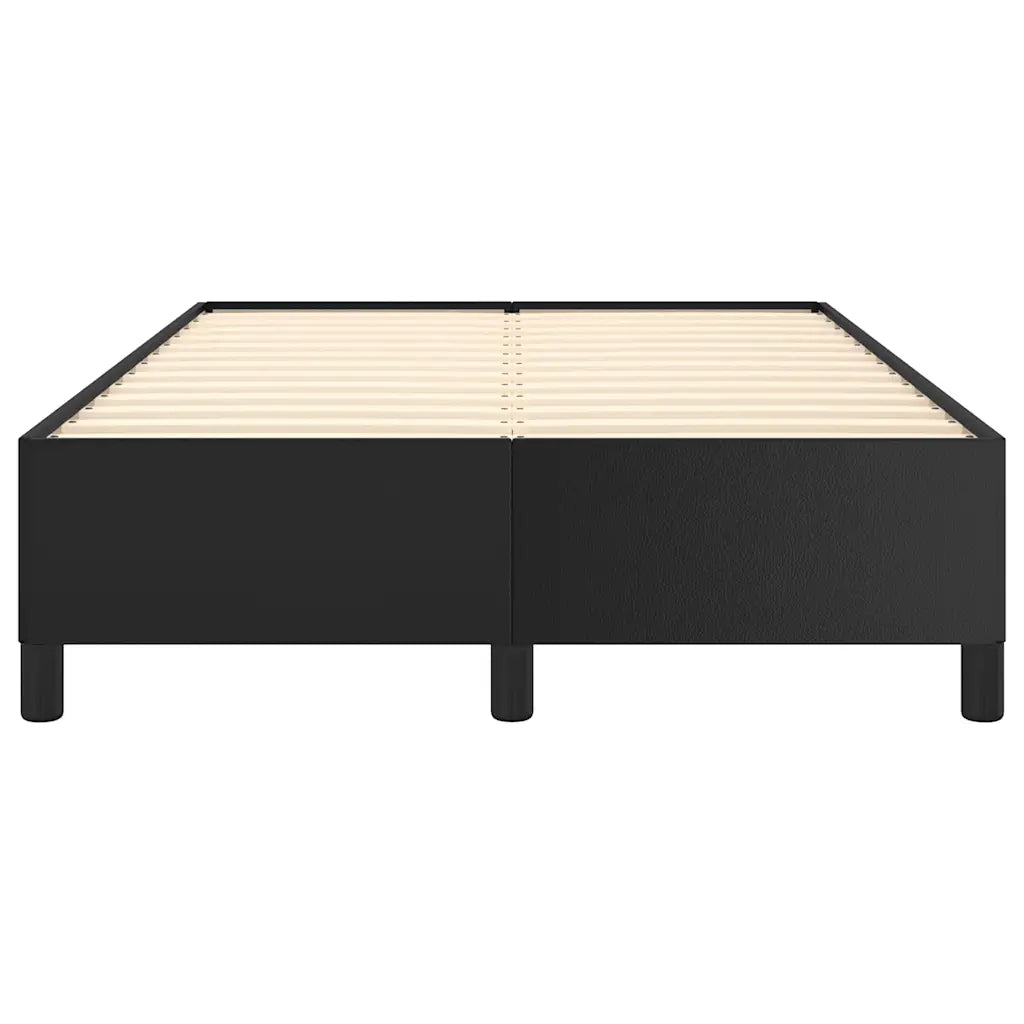 Giroletto senza Materasso Nero 120x190 cm Similpelle 3269645