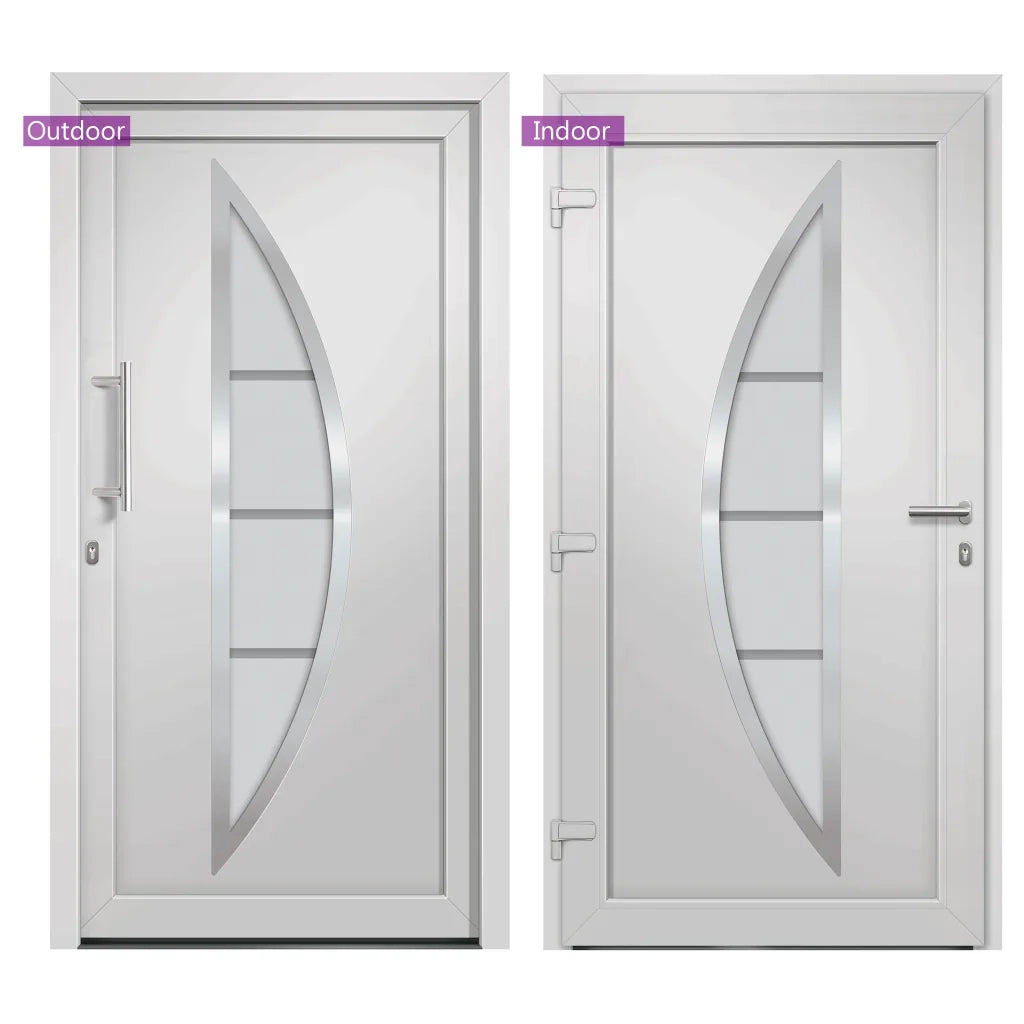 Porta di Ingresso Bianca 88x200 cm cod mxl 65809