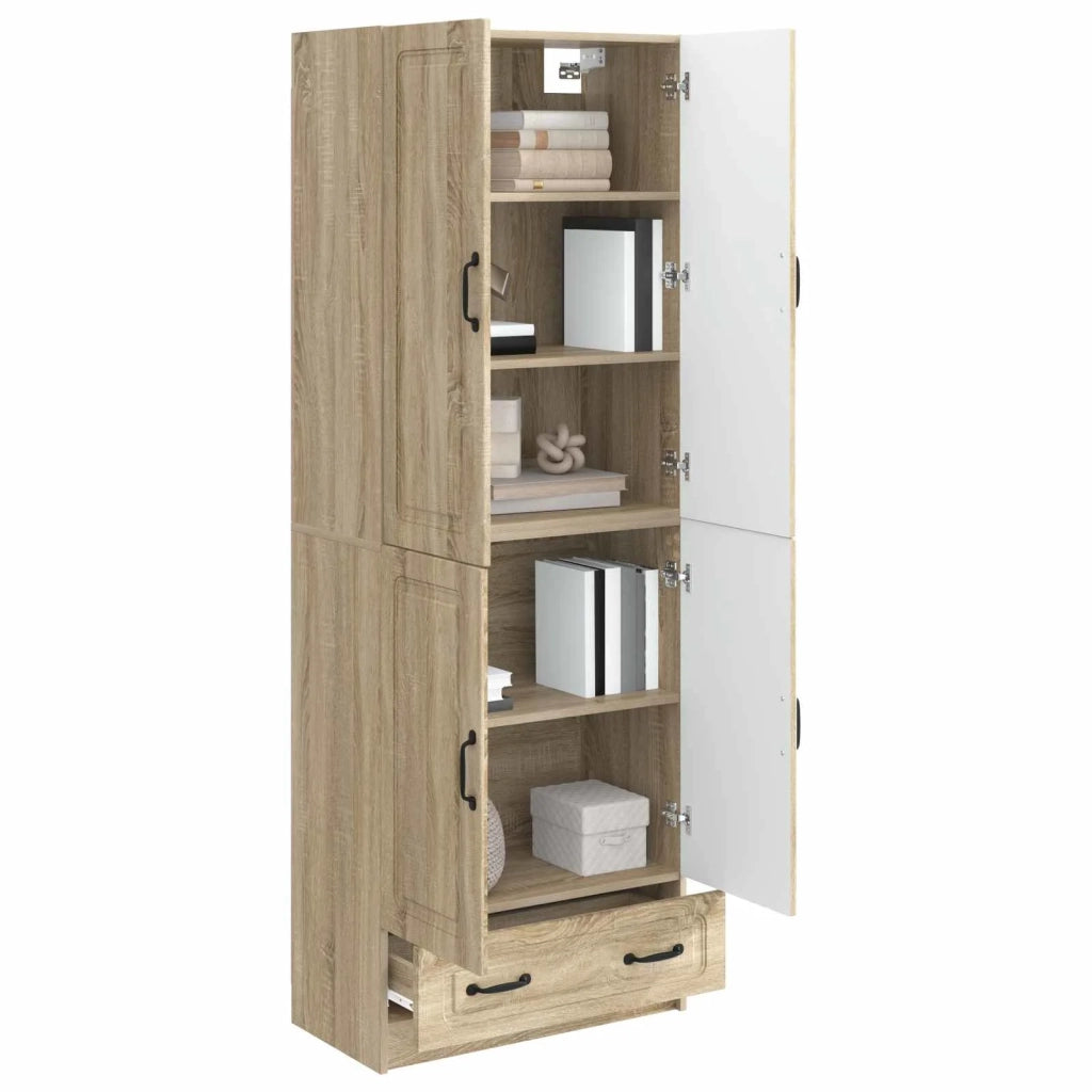 Set di armadi 2 pcs Rovere Sonoma Legno ingegnerizzato