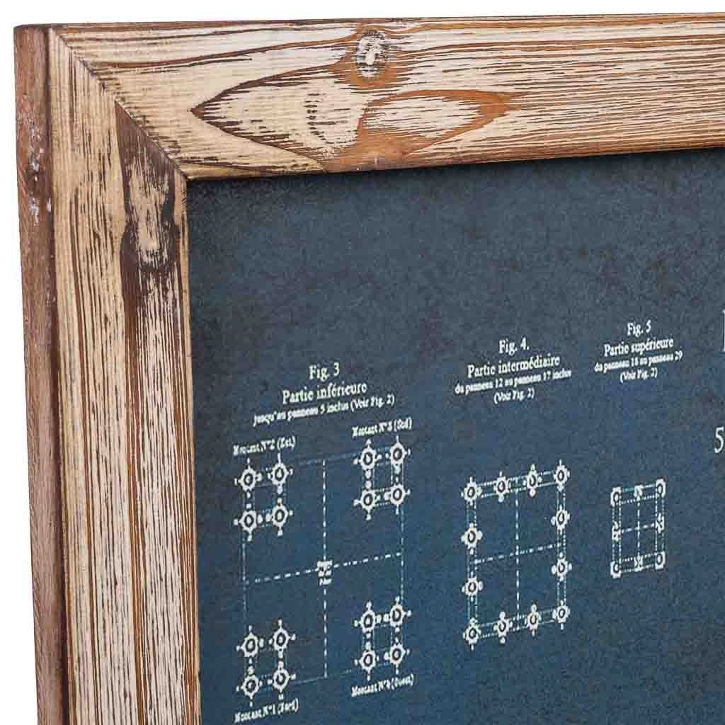 Quadro in tela stampata con cornice in legno, 40x60x1,5