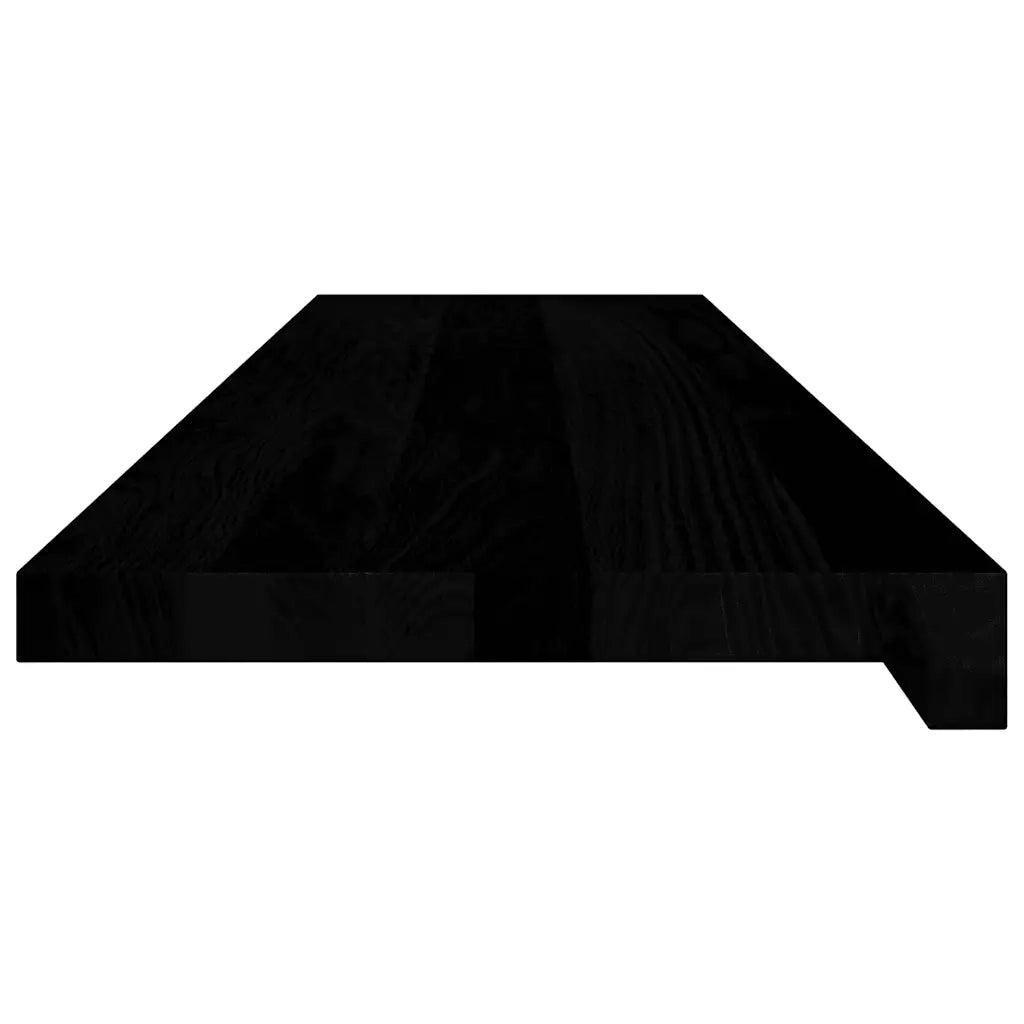 Davanzali 2 pz Marrone Scuro 100x30x2 cm Legno Massello Rovere CFW5033693