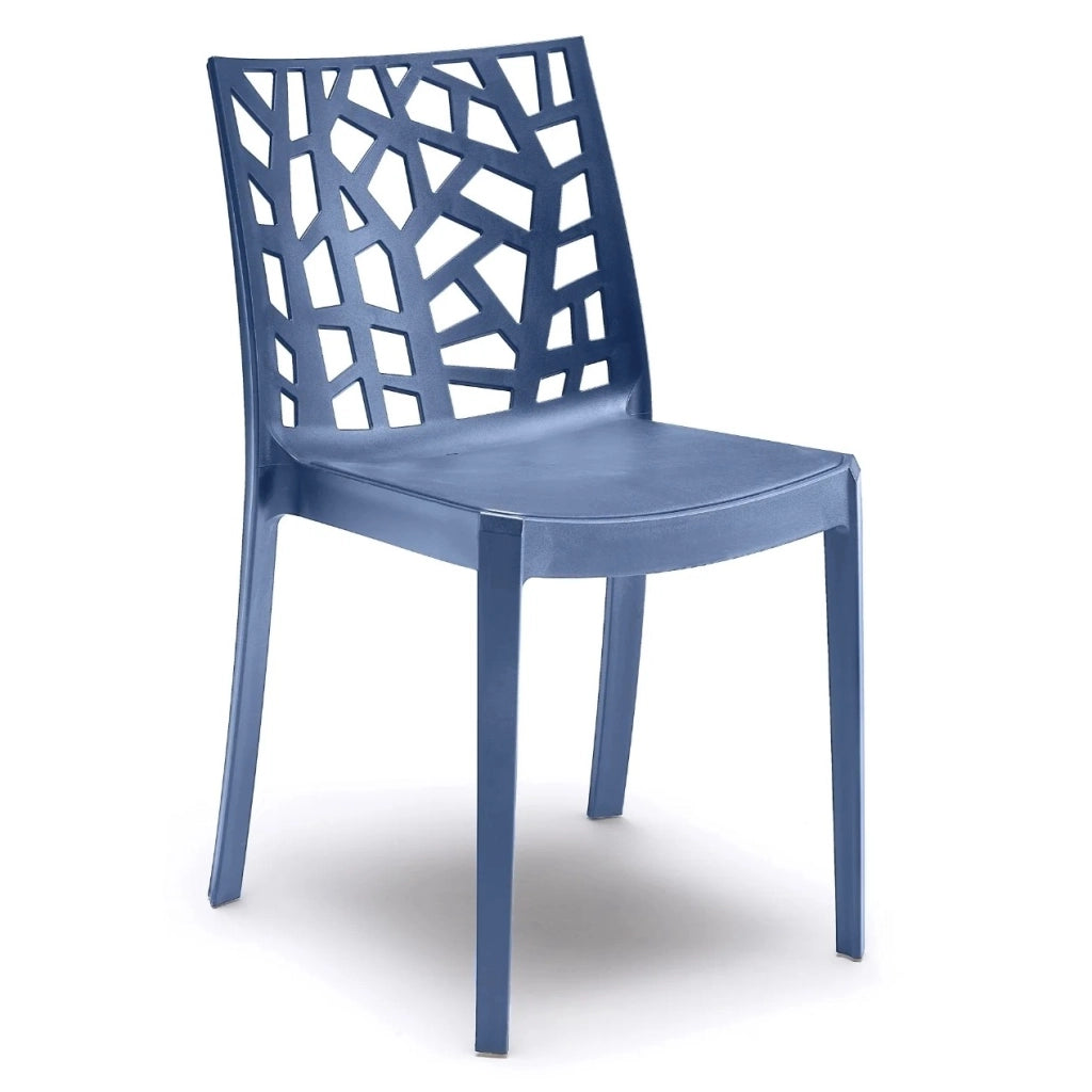 SEDIA MATRIX 47X55XH82CM MIAMI BLU