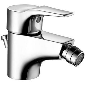 Miscelatore bidet con scarico Cromato Zucchetti FLAT