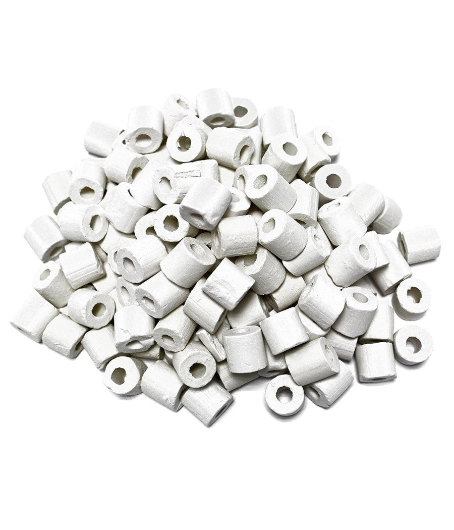 250 Gr Cannolicchi In Vetro Sintetizzato Con Calza Per Acquario Ceramica Attiva         