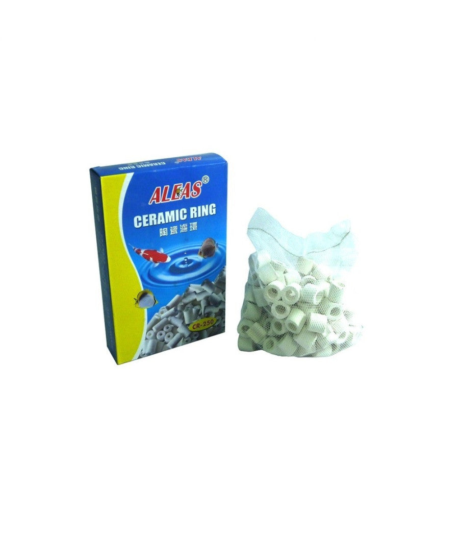 250 Gr Cannolicchi In Vetro Sintetizzato Con Calza Per Acquario Ceramica Attiva         