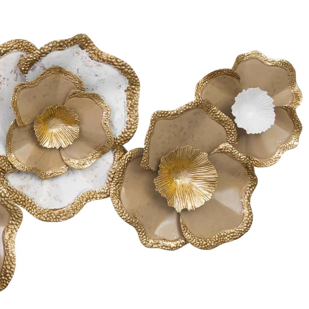 Carta da parati decorativa in metallo 134,6x67,3x10,2