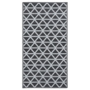 Tappeto da Esterni ARAKIL Nero 190x290 cm in PP CFW6706274