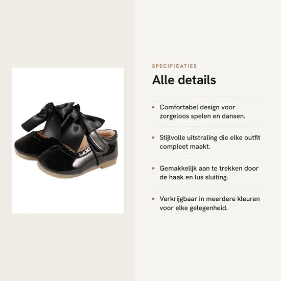 Scarpe Casual/Eleganti per Ragazze con Stampa Decorativa, Tacco Ronde, Zeppa Plana, Misura 21-24