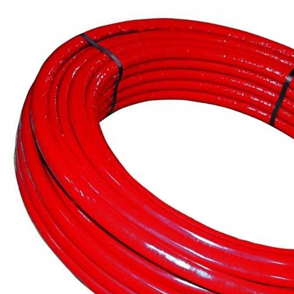 Rotolo mt. 50 tubo multistrato dm.20 rivestito rosso
