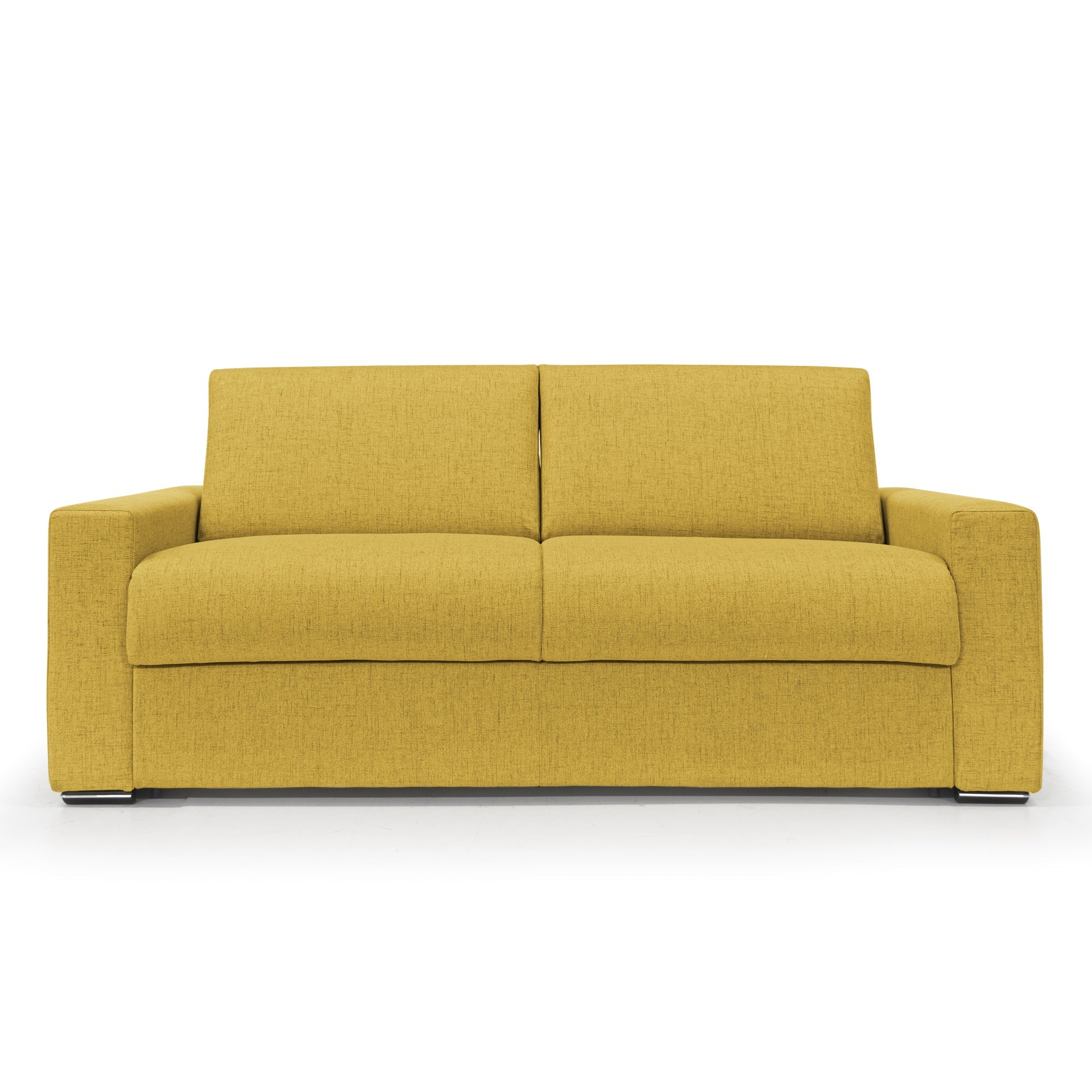 Nixon Divano letto c/mat. H 20 cm 200 cm (mat. 140x197) Giallo