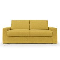 Nixon Divano letto c/mat. H 20 cm 200 cm (mat. 140x197) Giallo