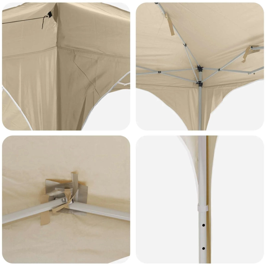 Tenda per feste a pop-up Crema 575 x 288 x 245 cm 42019889