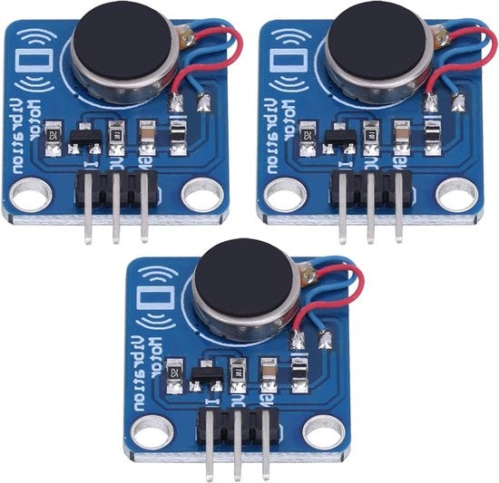 modulo vibranti motor DC 5V 9000 giri/min - Ideale per progetti DIY - 3 pezzi