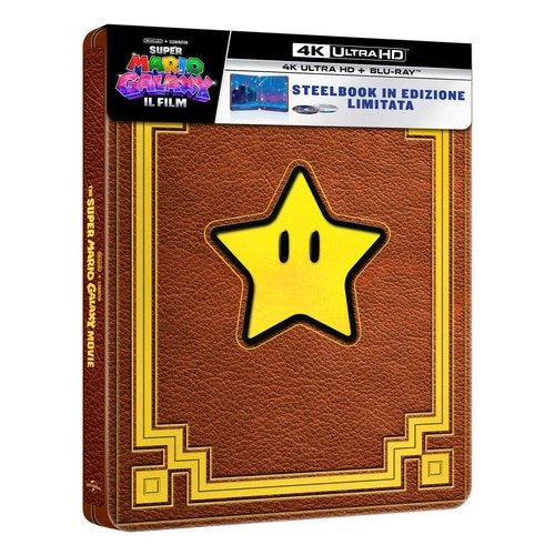 Blu ray 4k super mario galaxy - il film (steelbook) (4k ultra hd+blu-r - 1201911