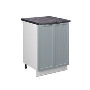 Vicco Mobiletto base cucina Blu-grigio chiaro 60 cm , PL Antracite