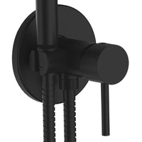 Miscelatore a incasso per shut off nero opaco serie X Style